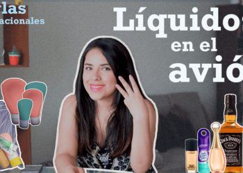 liquidos en el avion