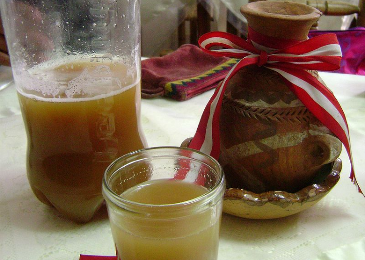 Chicha de maní de Huancayo