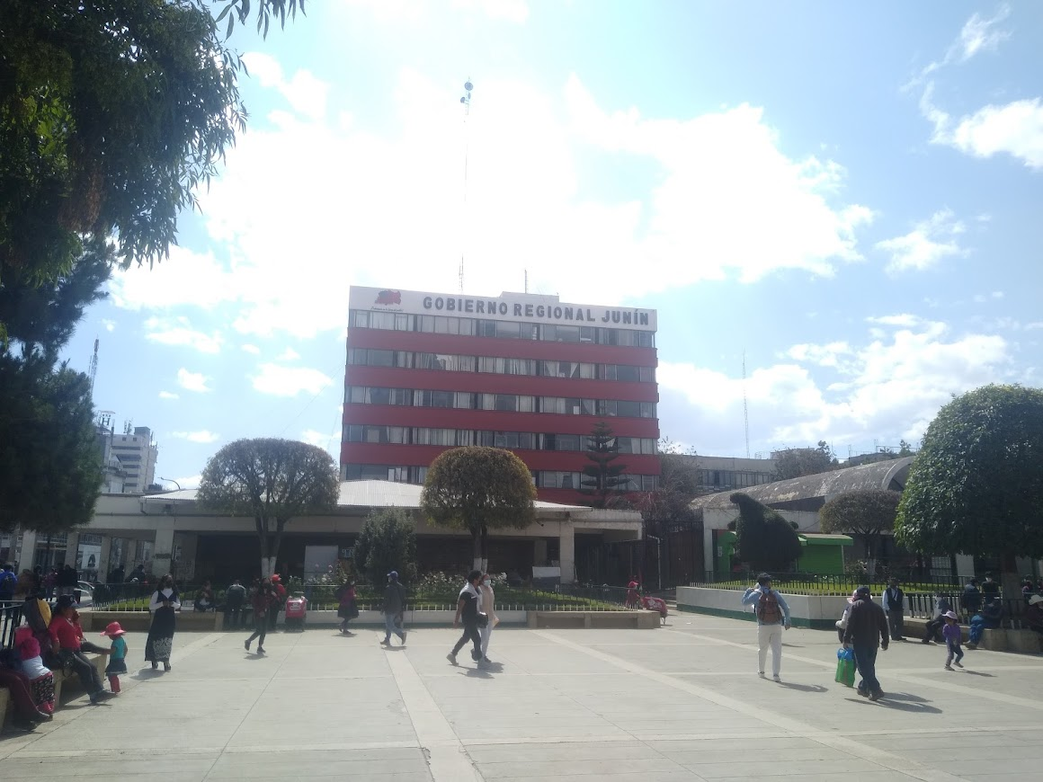 Plaza Huamanmarca en Huancayo