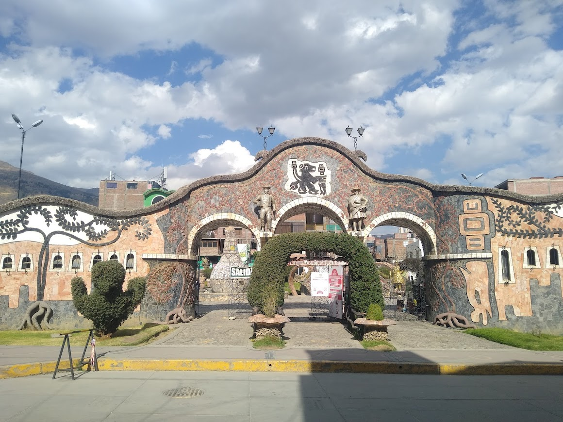 Parque de la identidad Huanca en Huancayo