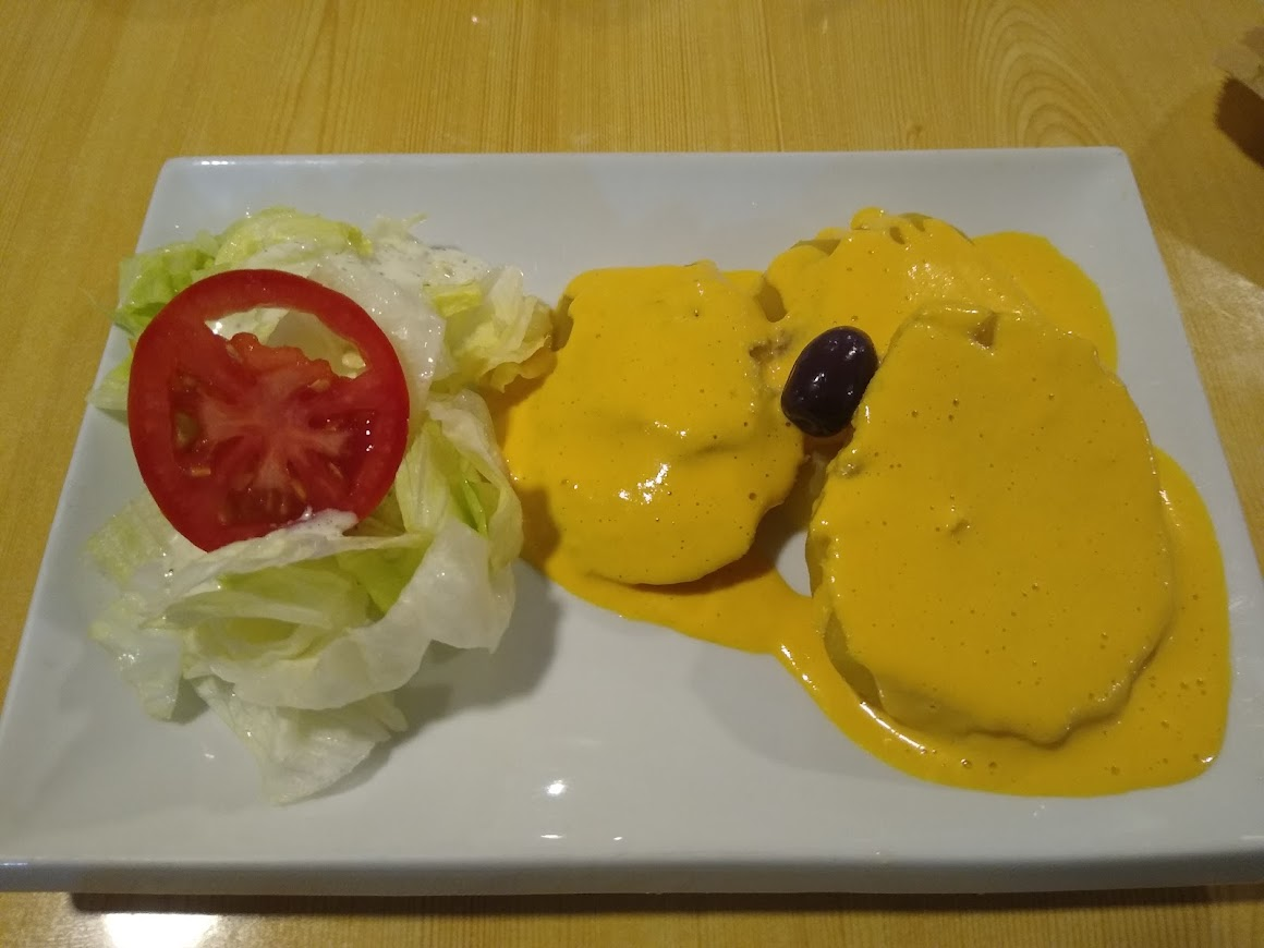 Papa a la huancaína en Huancayo