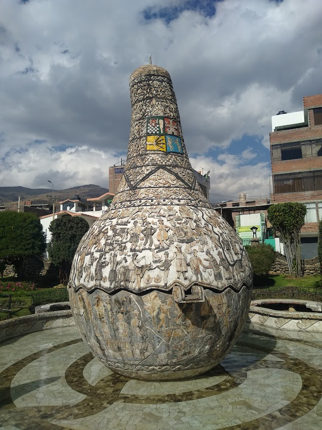 Parque de la identidad Huanca en Huancayo